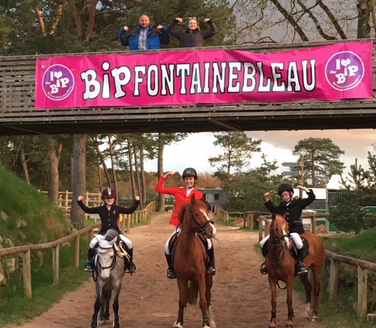 BIP Fontainebleau, 3 podiums !! Bravo les champions